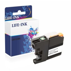 Life-Ink Druckerpatrone ersetzt LC-123BK, LC-123 BK...
