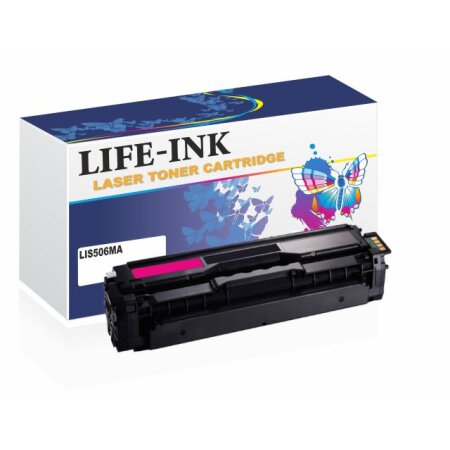 Life-Ink Toner LIS506MA (ersetzt CLT-M506L/ELS) 3.500 Seiten magenta