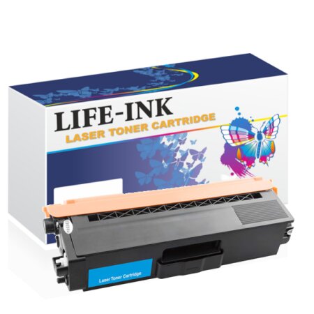 Life-Ink Toner ersetzt TN-421C / TN-423C für Brother cyan XL