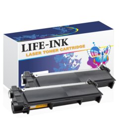 Life-Ink Toner 2er Set ersetzt TN-2420 für Brother...