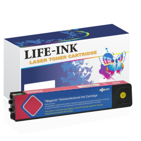 Life-Ink Druckerpatrone ersetzt HP F6T82AE, 973X magenta