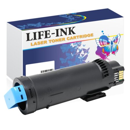 Life-Ink Toner ersetzt Xerox 6510, 106R03690 für Xerox Drucker cyan