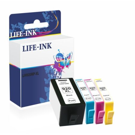 Life-Ink Multipack ersetzt HP920 XL für HP Drucker